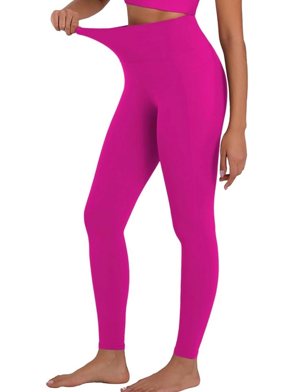 NWT!! High-Waist Pocket Leggings in Fuchsia
$30 Retail - Picture 2 of 10